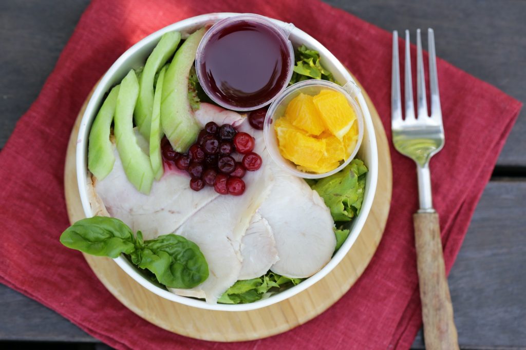 Salad with Turkey