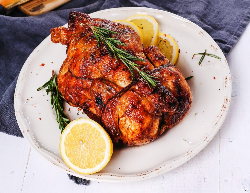 Roasted chicken