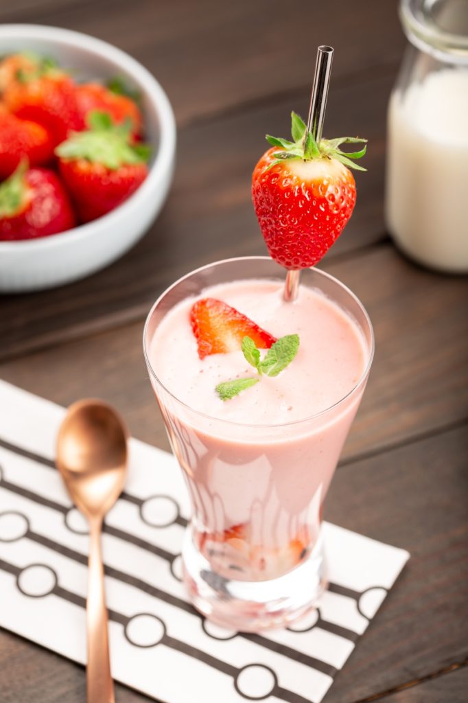 strawberry smoothie